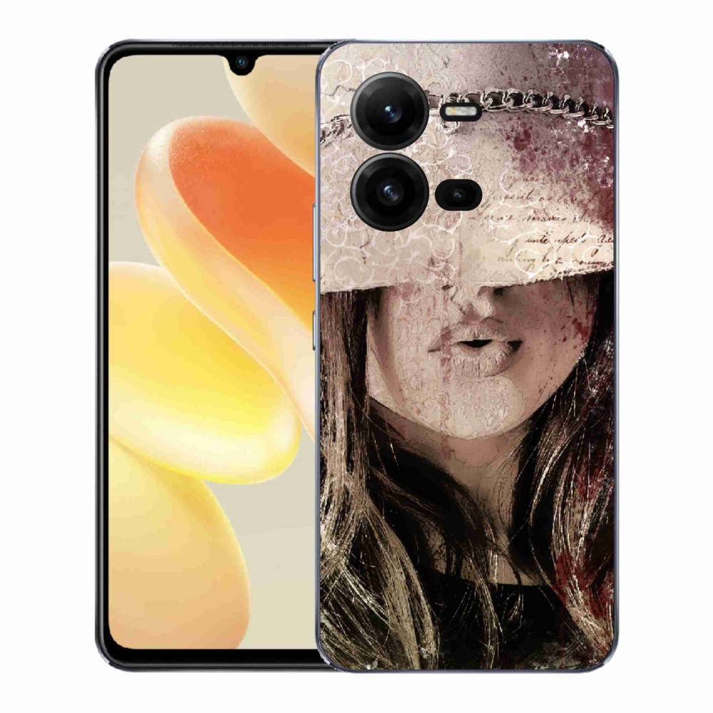 Gél borítás mmCase a Vivo X80 Lite-on - lány
