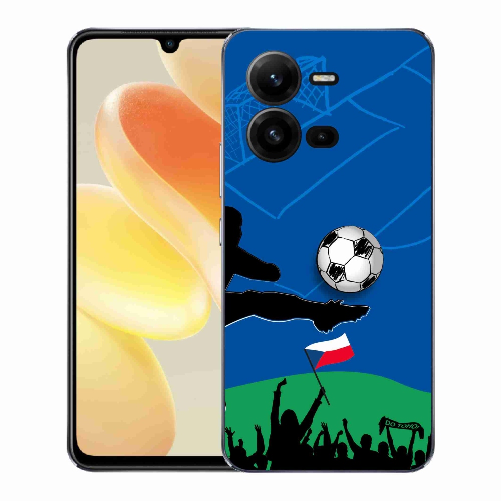 Gélburkolat mmCase a Vivo X80 Lite-on - futballszurkolók