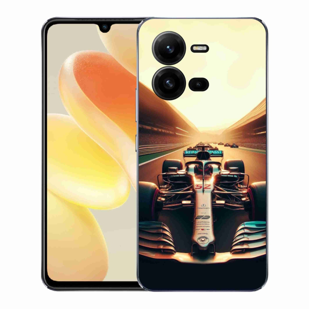 Zselés borítás mmCase a Vivo X80 Lite készülékhez - formula 1