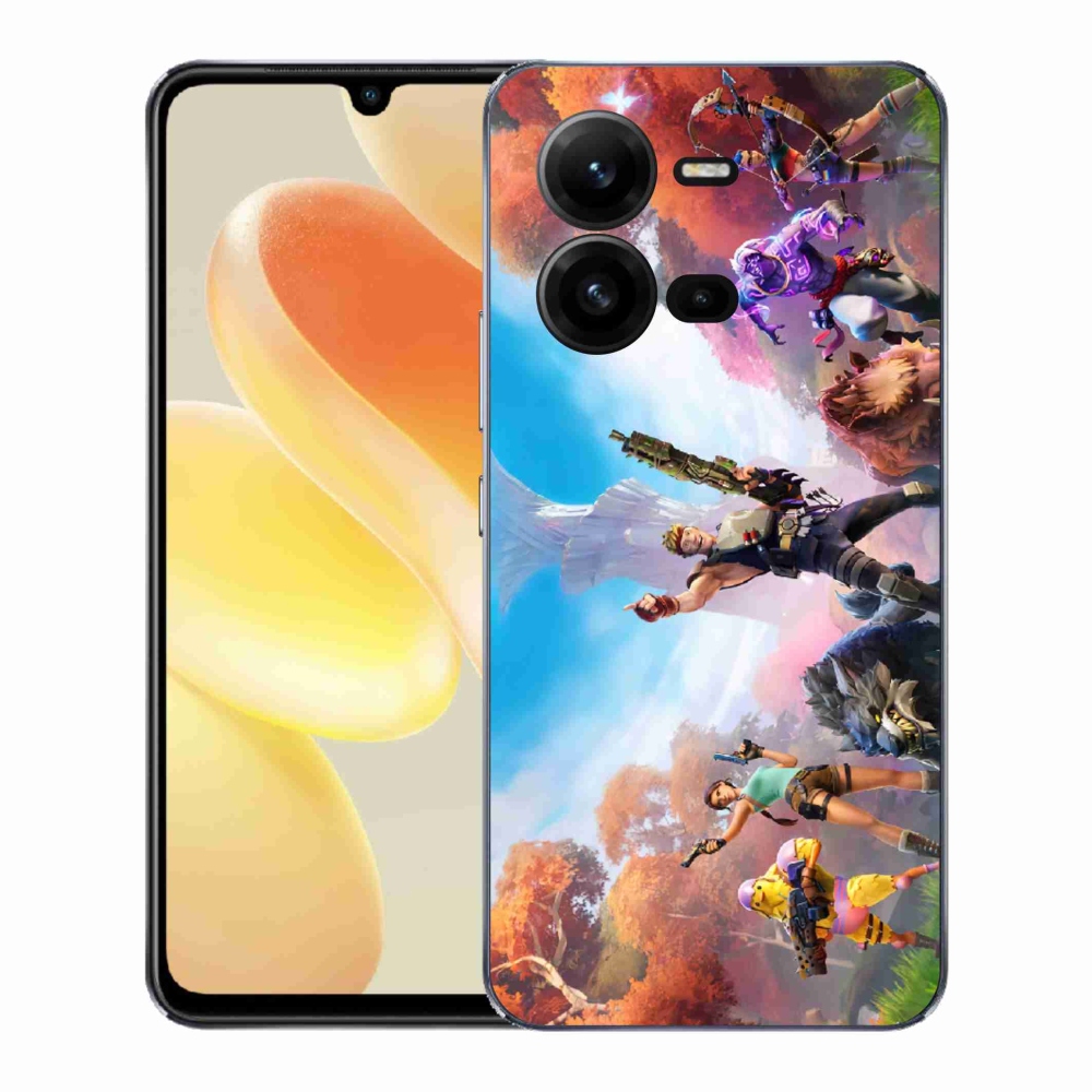 Gélburkolat mmCase a Vivo X80 Lite-hoz - fortnite 1