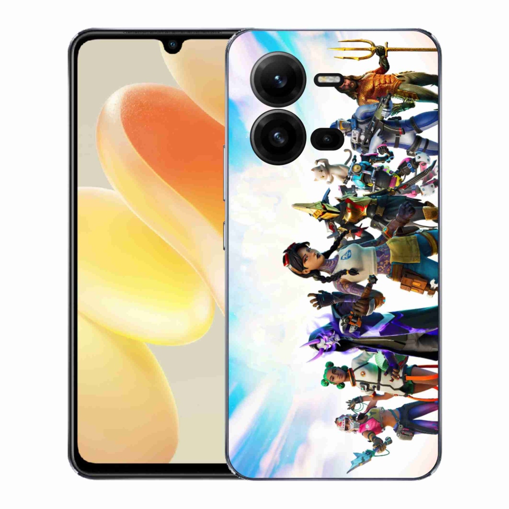 Gélburkolat mmCase a Vivo X80 Lite-hoz - fortnite
