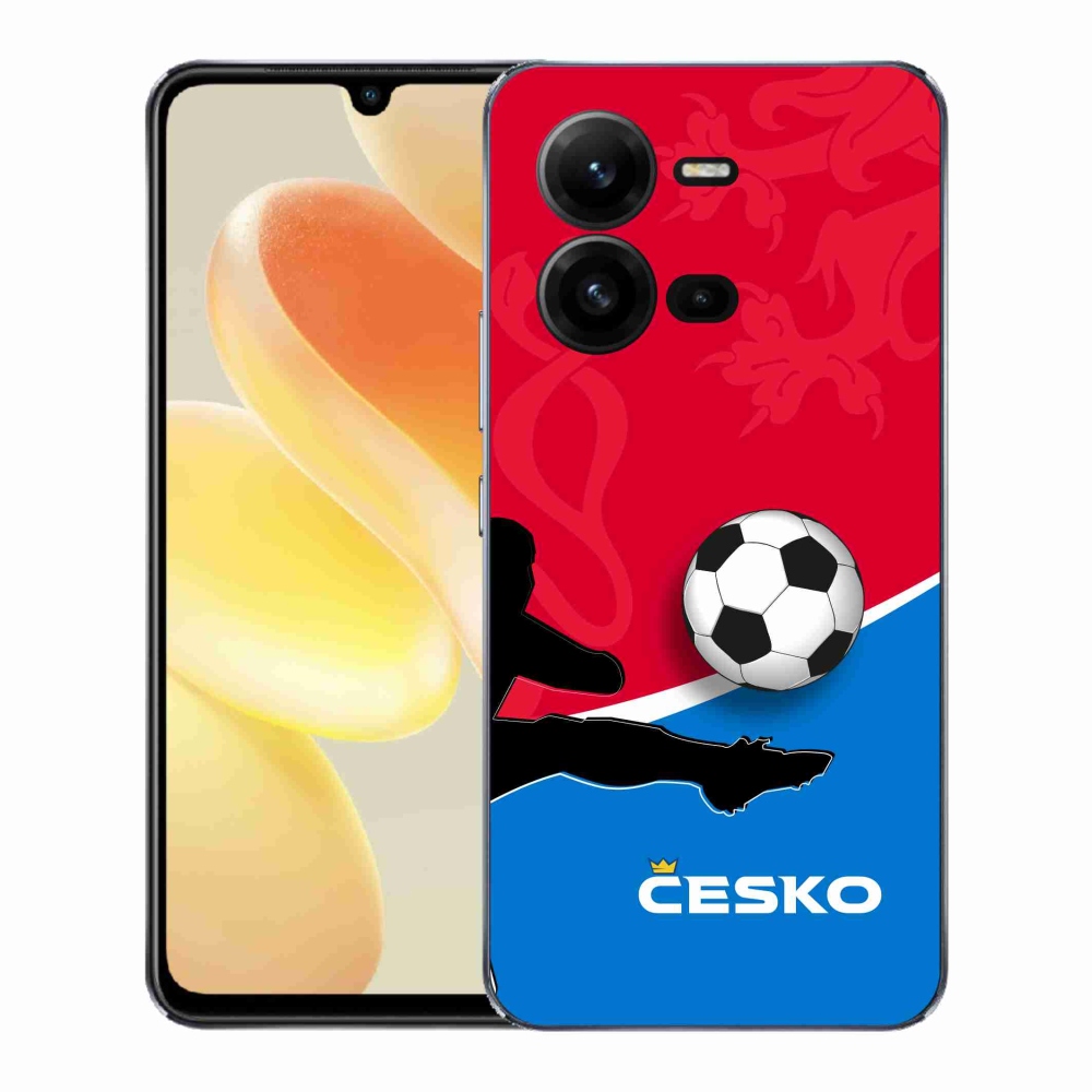 Gél borítás mmCase a Vivo X80 Lite-hoz - Labdarúgás Csehország 2