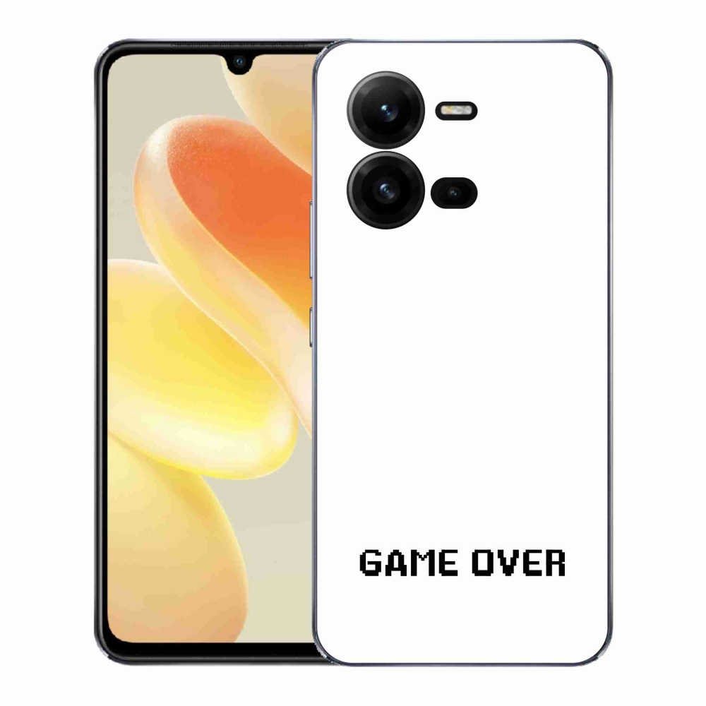 Gél borító mmCase a Vivo X80 Lite készülékhez - játék fehér háttéren