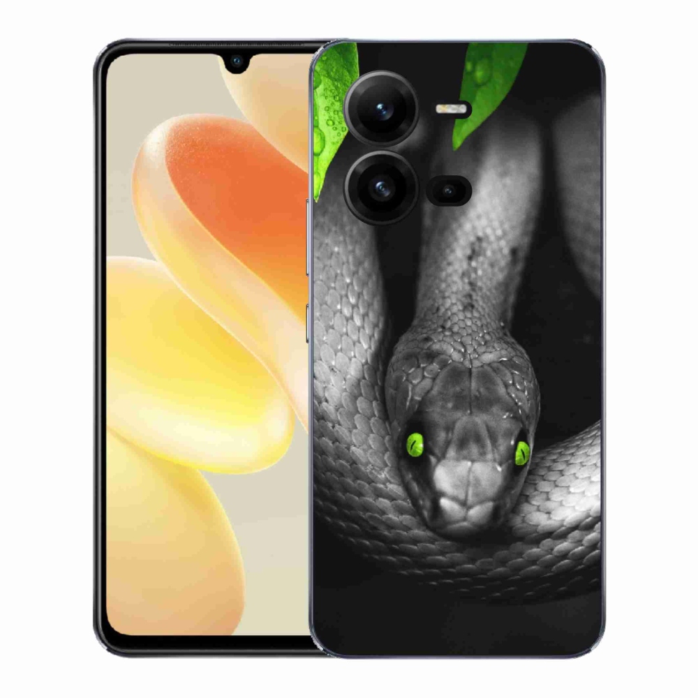 Gél borítás mmCase a Vivo X80 Lite készülékhez - kígyó