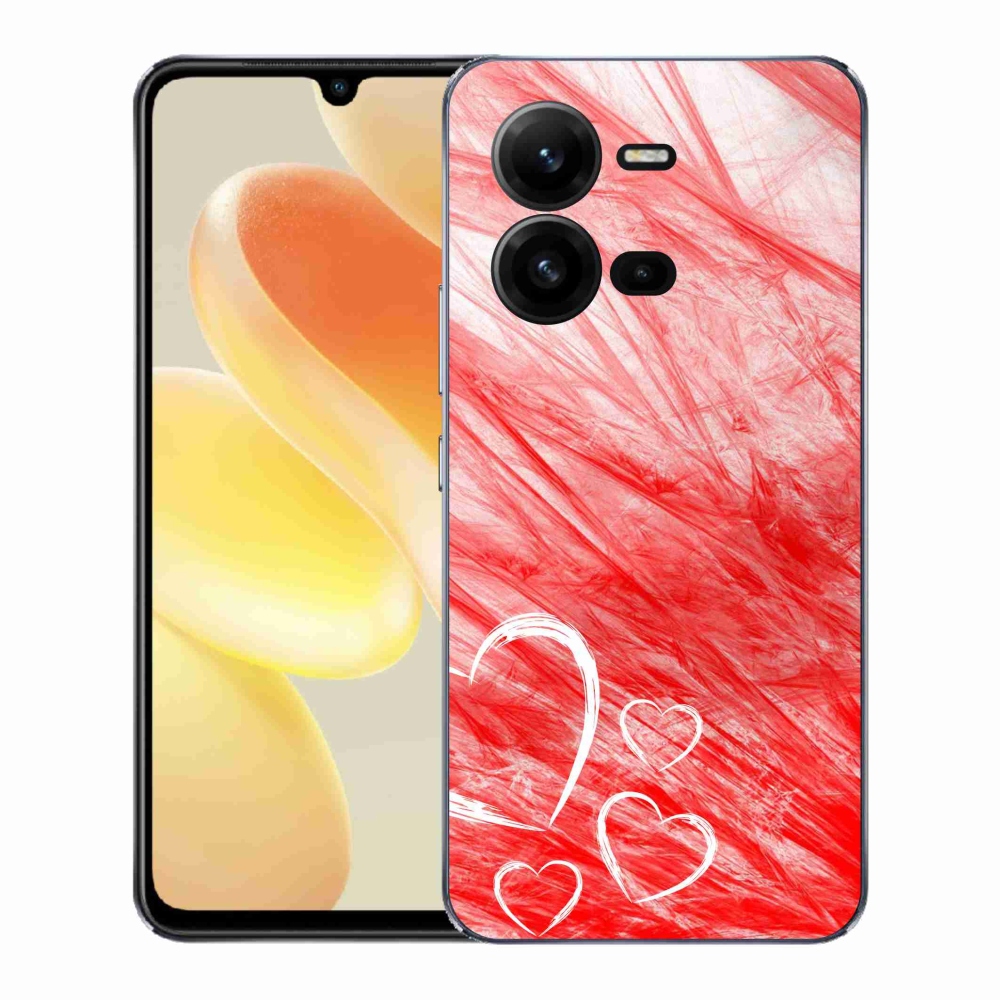 Gél borítás mmCase a Vivo X80 Lite készülékhez - szív