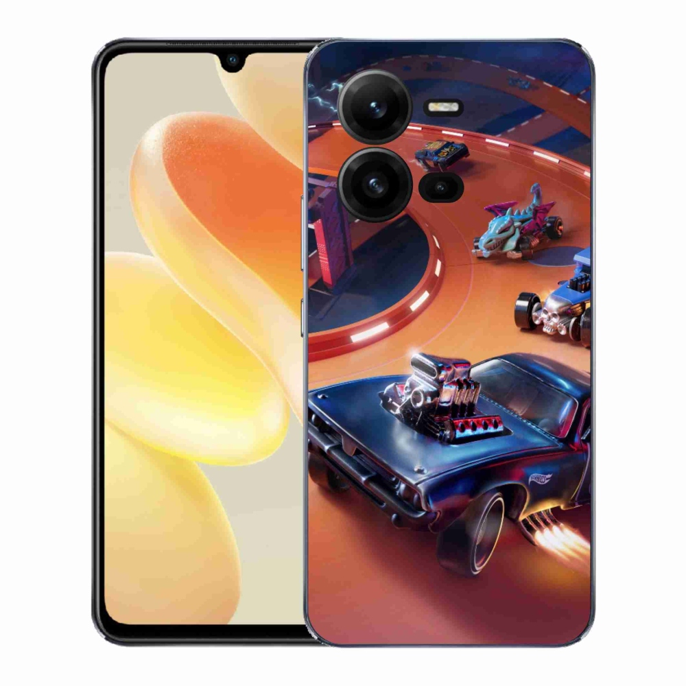 Gél borítás mmCase a Vivo X80 Lite készülékhez - hot wheels
