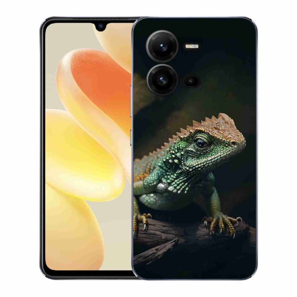 Gél borítás mmCase a Vivo X80 Lite készülékhez - gyík