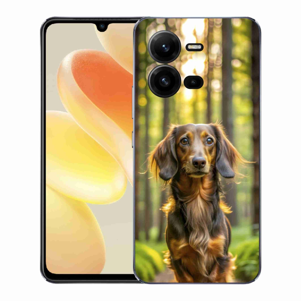 Zselés borítás mmCase a Vivo X80 Lite készülékhez - tacskó 4