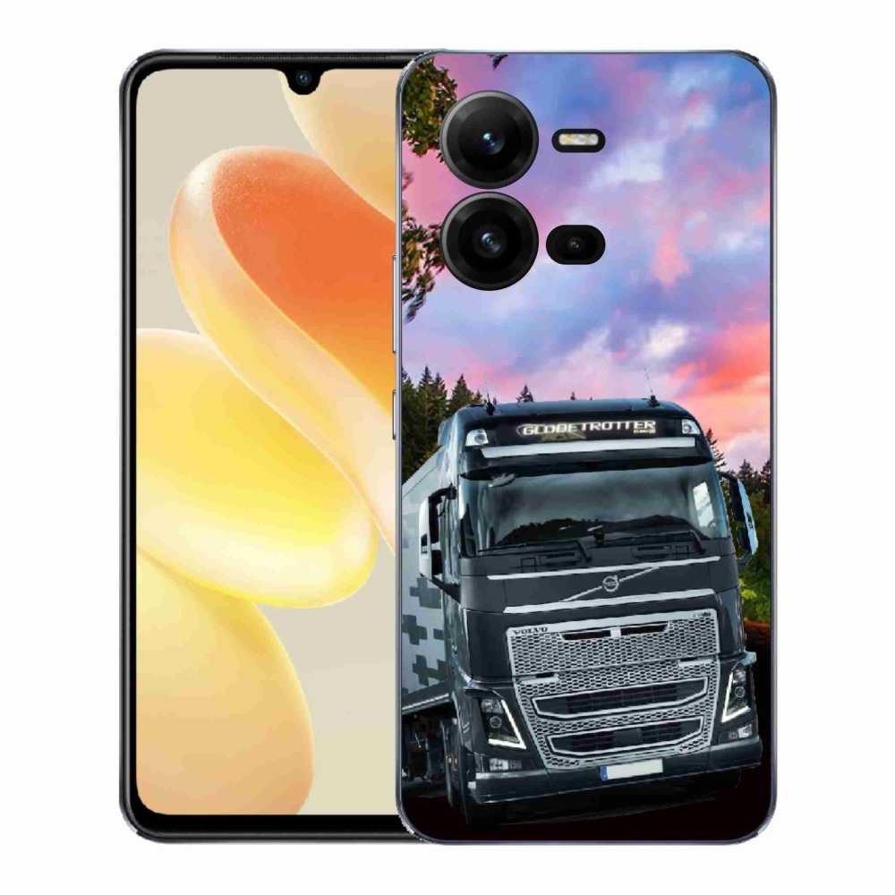 Gél borítás mmCase a Vivo X80 Lite készülékhez - teherautó 2