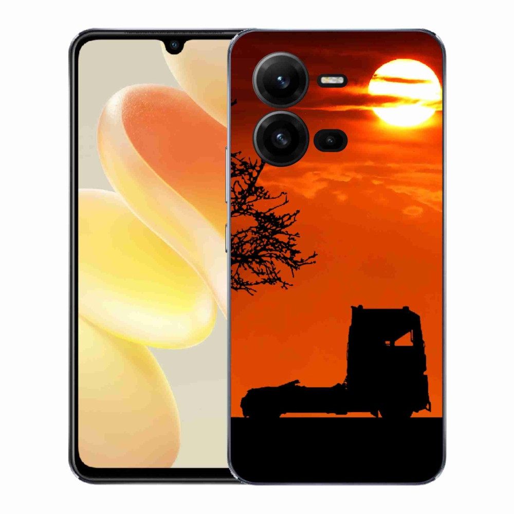 Gél borítás mmCase a Vivo X80 Lite készülékhez - teherautó 3