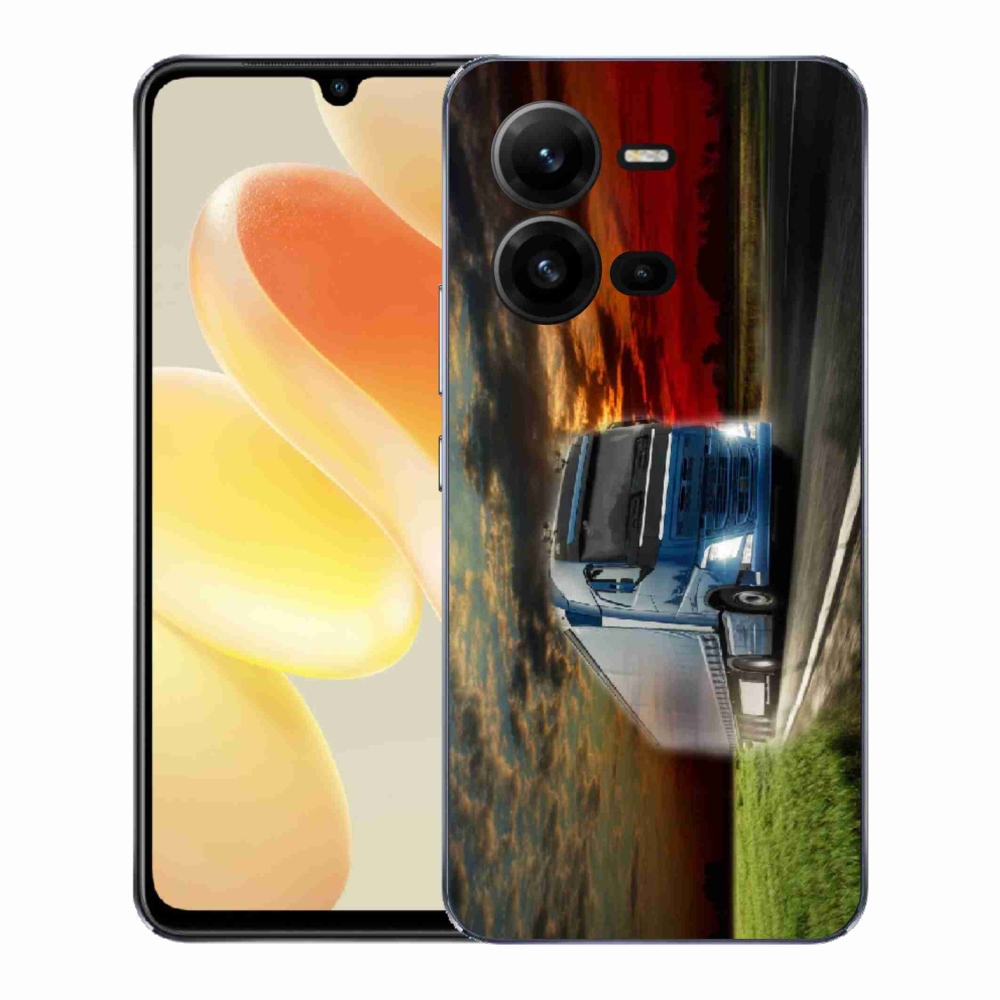 Gél borítás mmCase a Vivo X80 Lite készülékhez - teherautó 4