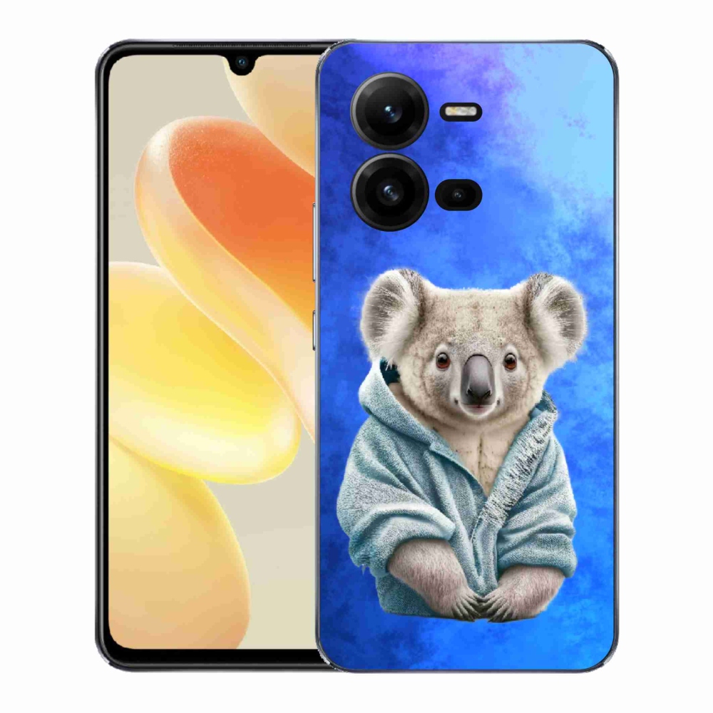 Gél borítás mmCase a Vivo X80 Lite készülékhez - koala pulóverben