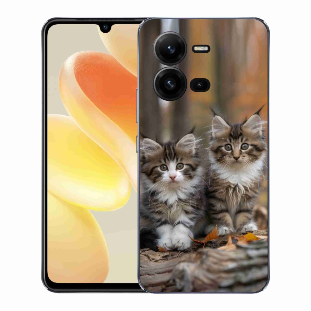 Zselés borítás mmCase a Vivo X80 Lite készülékhez - cat duo 3