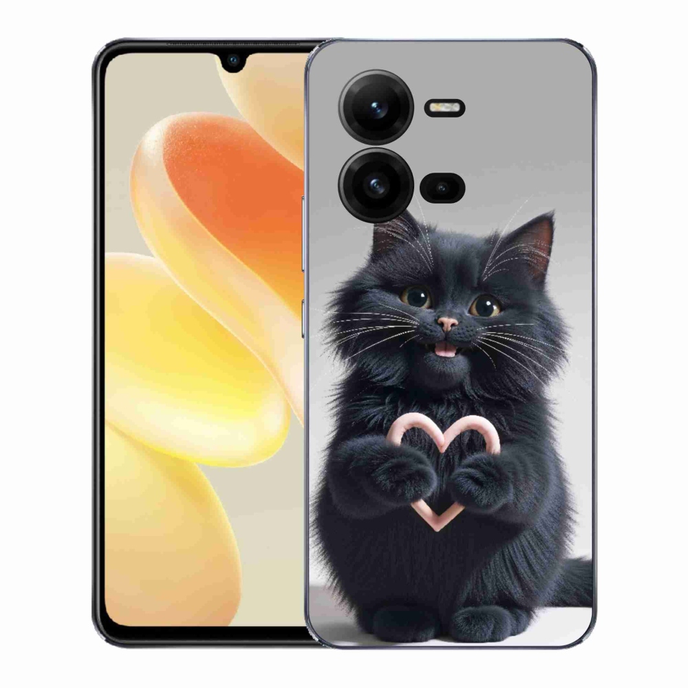 Gél borítás mmCase a Vivo X80 Lite készülékhez - cat love 3