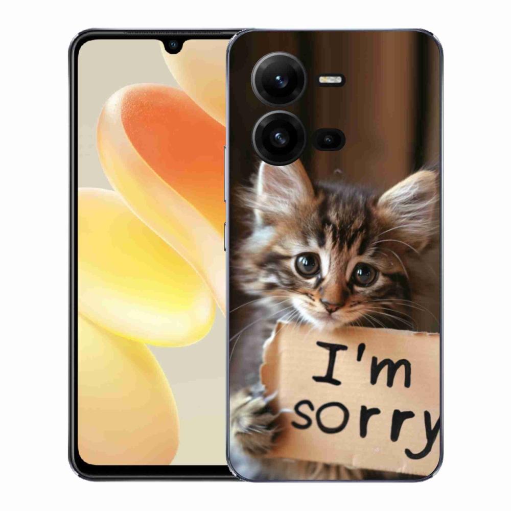 Gél borítás mmCase a Vivo X80 Lite készülékhez - Pussycat kifogás
