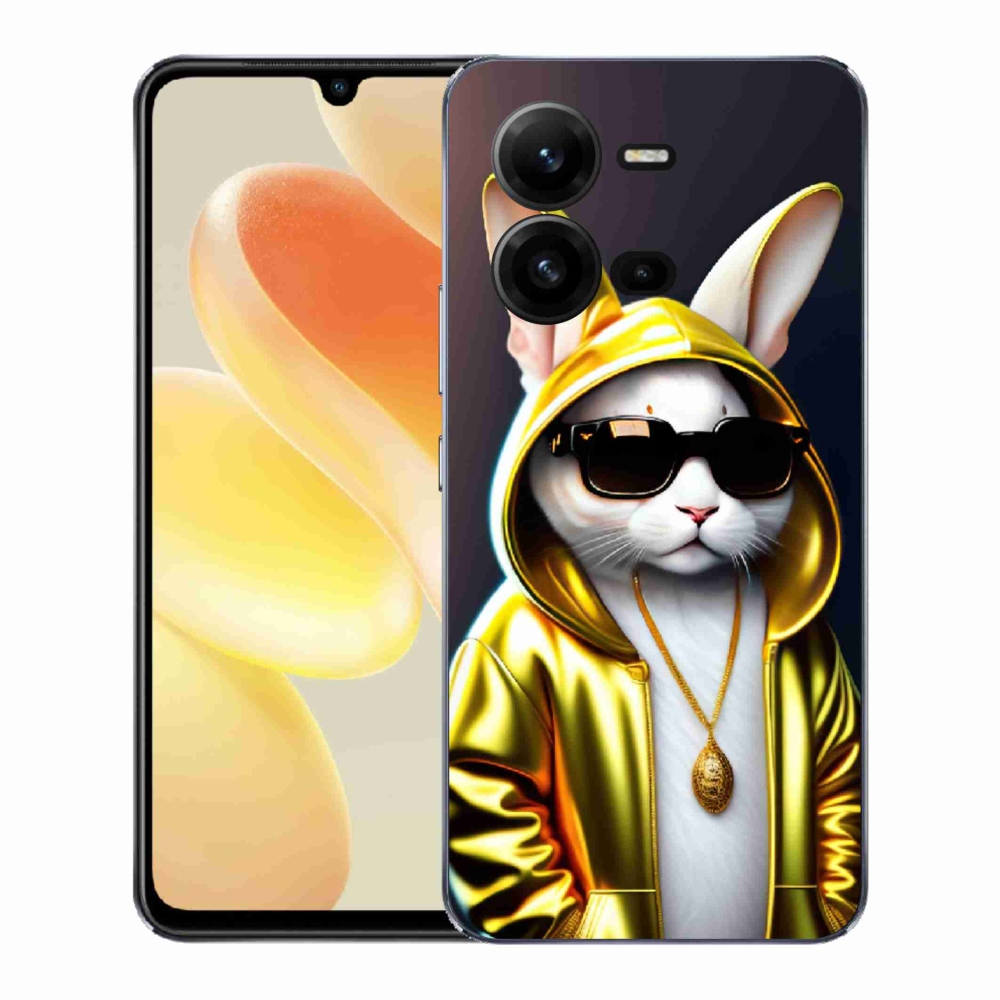 Zselés borítás mmCase a Vivo X80 Lite-hoz - cat boss