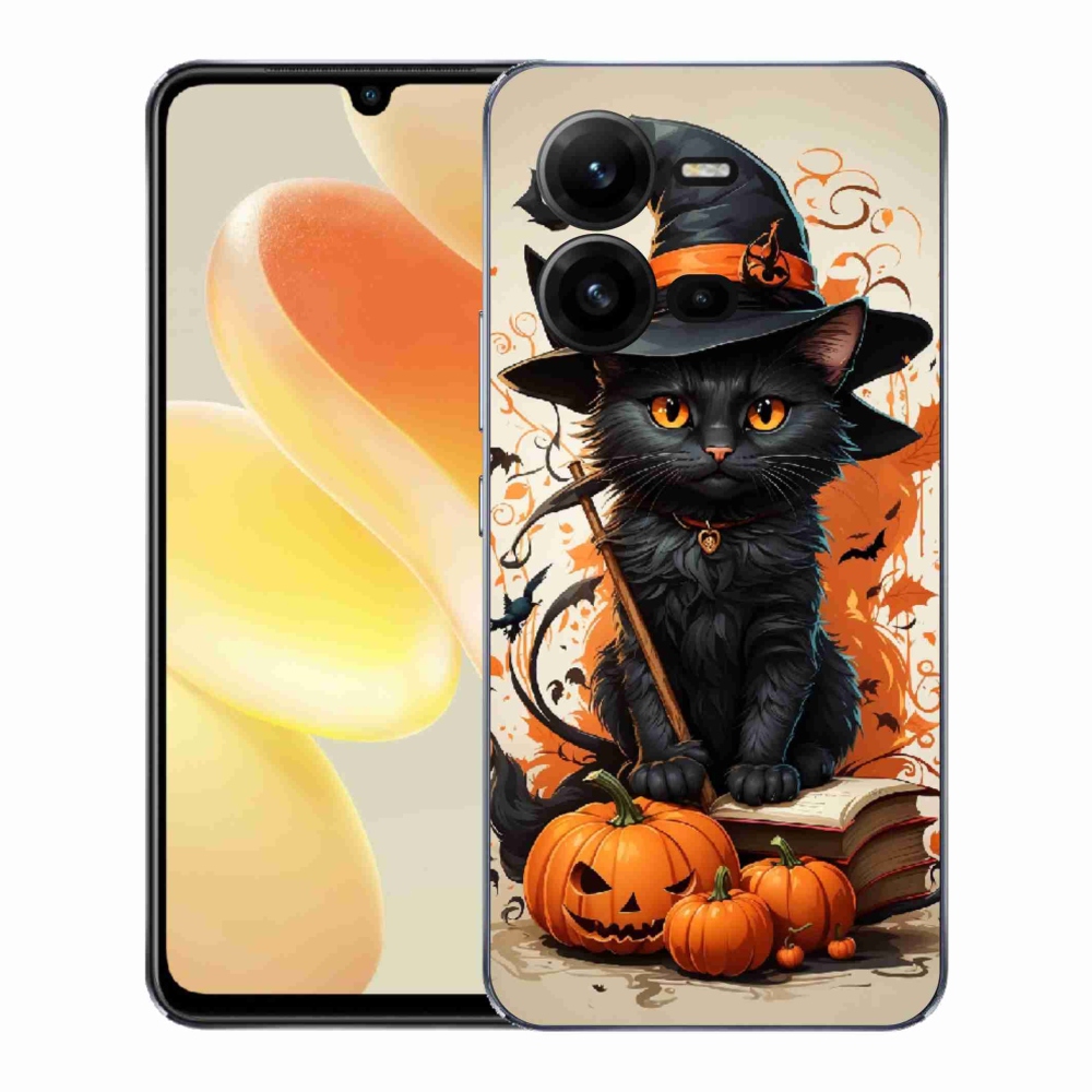 Zselés borítás mmCase a Vivo X80 Lite készülékhez - cat wizard
