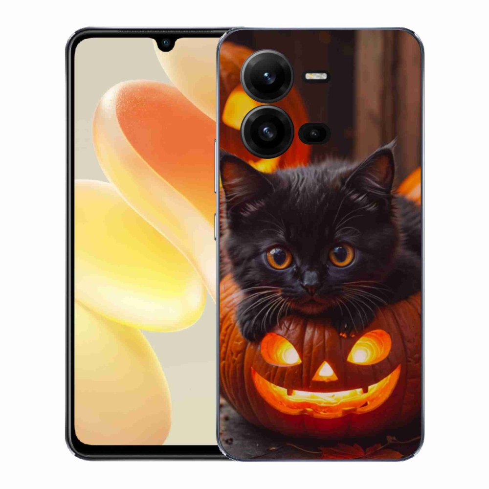 Gél borítás mmCase a Vivo X80 Lite készülékhez - cica és tök