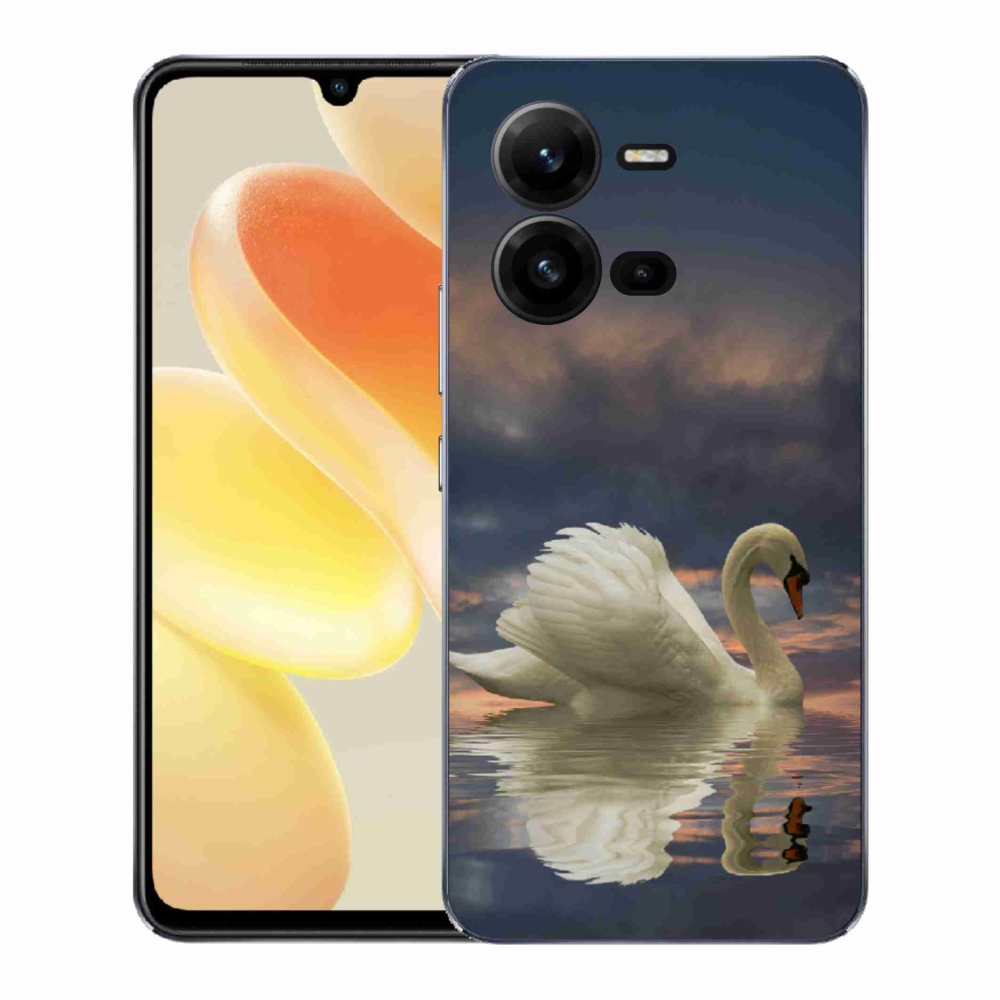 Zselés borítás mmCase a Vivo X80 Lite készülékhez - hattyú