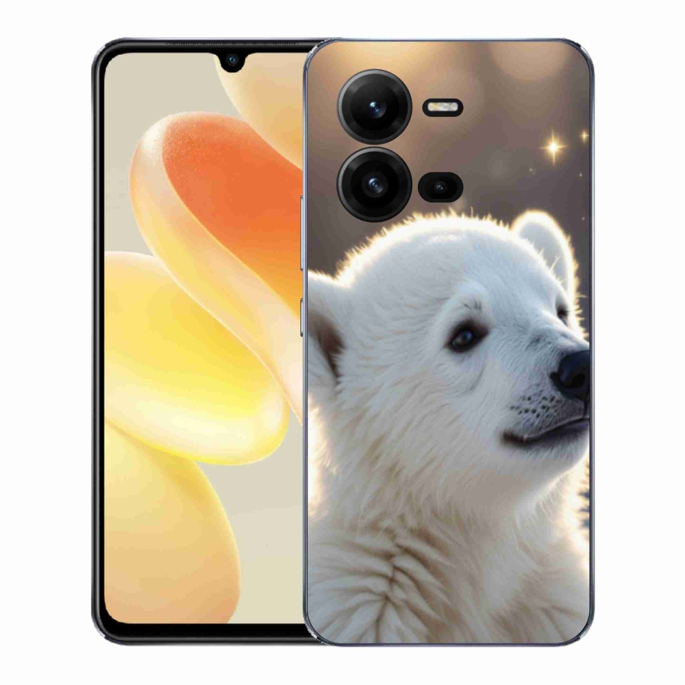 Gél borítás mmCase a Vivo X80 Lite készülékhez - jegesmedve