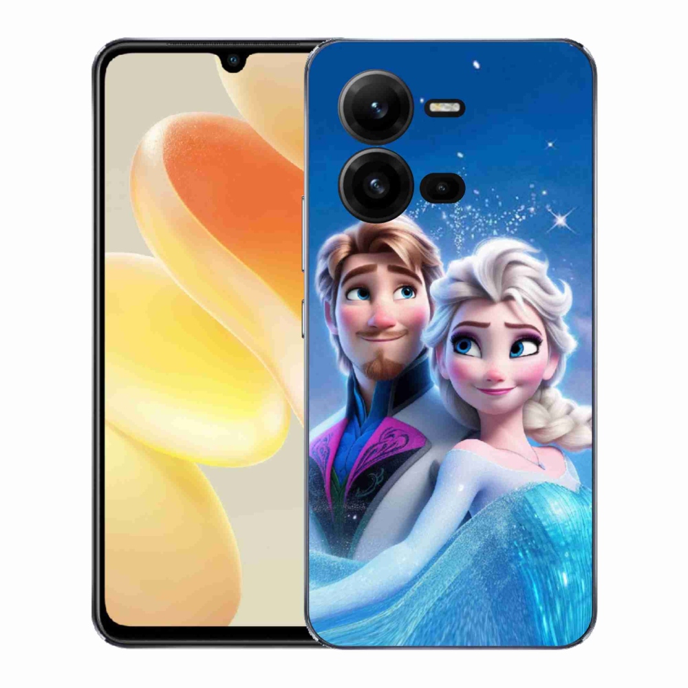 Gél borítás mmCase a Vivo X80 Lite készülékhez - Ice Kingdom 1