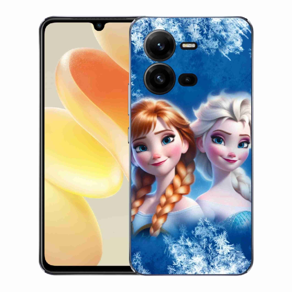 Gél borítás mmCase a Vivo X80 Lite készülékhez - Ice Kingdom 2