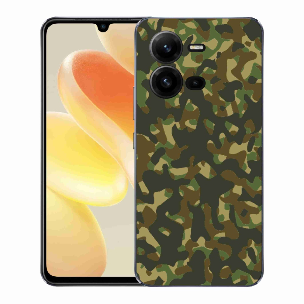 Zselés borítás mmCase a Vivo X80 Lite készülékhez - álcázó mintázat 1