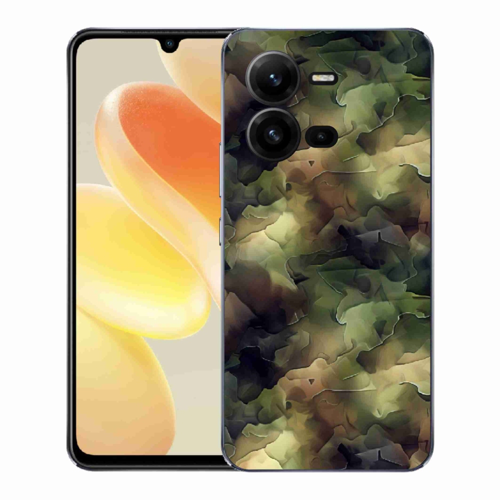 Gél védőburkolat mmCase a Vivo X80 Lite készülékhez - álcázó minta 10