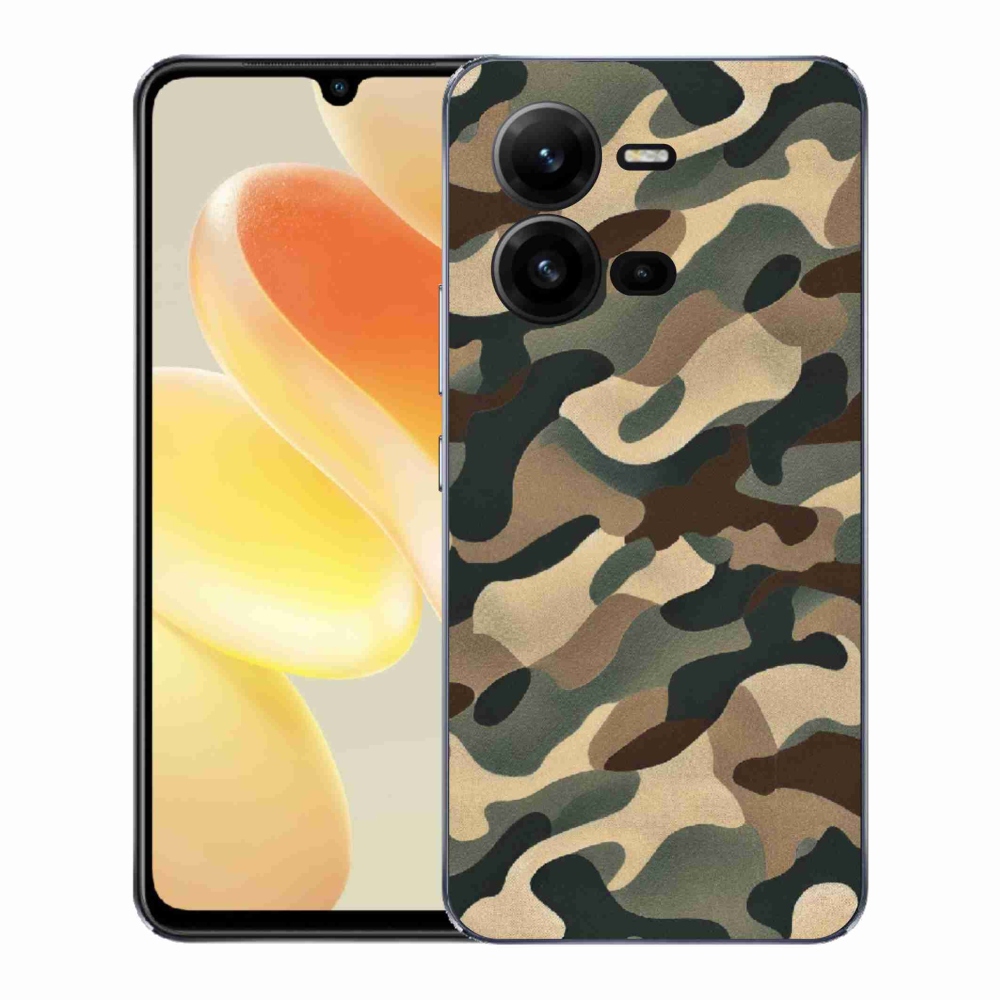 Gél borítás mmCase a Vivo X80 Lite készülékhez - terepszínű minta 11