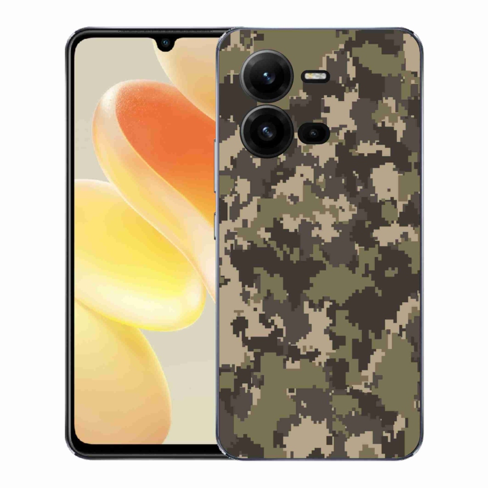 Gél védőburkolat mmCase a Vivo X80 Lite készülékhez - álcázó minta 12