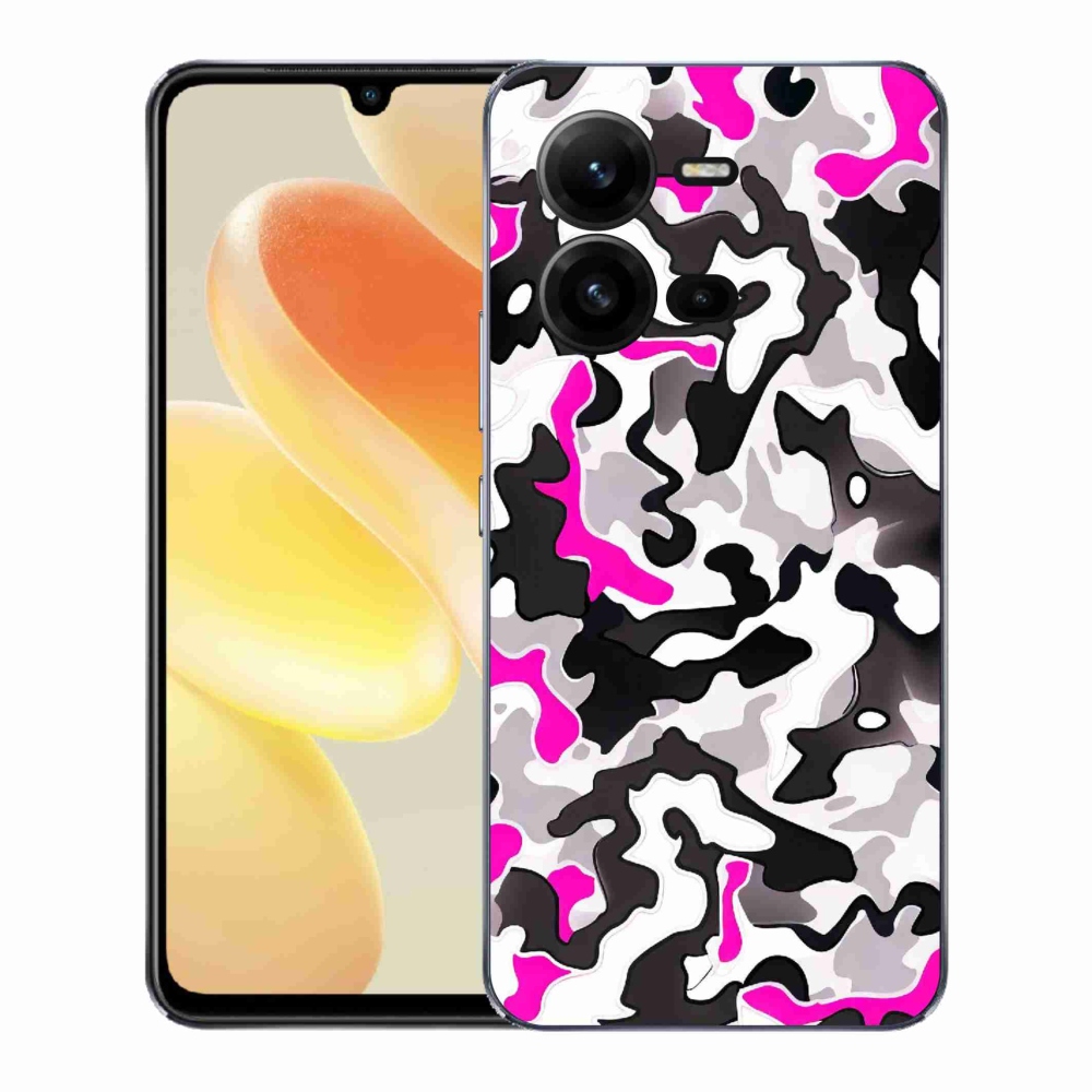 Gél borítás mmCase a Vivo X80 Lite készülékhez - terepszínű minta 5