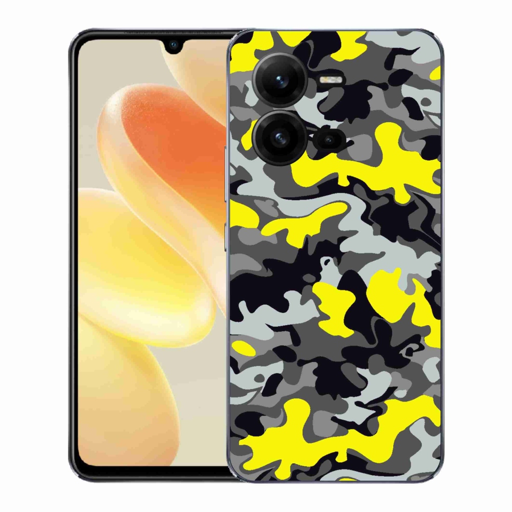 Gél borítás mmCase a Vivo X80 Lite készülékhez - terepszínű minta 6