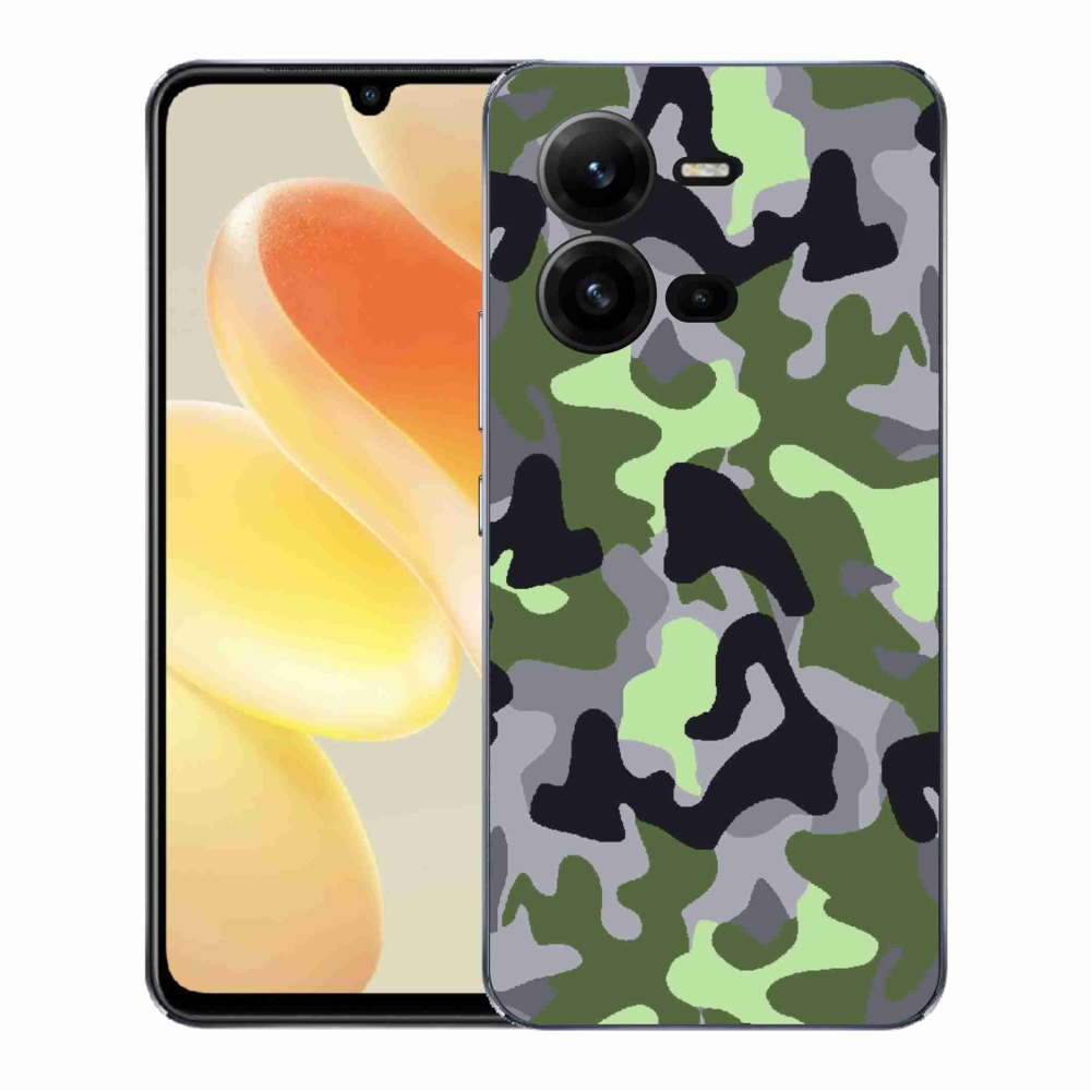 Gél borítás mmCase a Vivo X80 Lite készülékhez - terepszínű minta 7