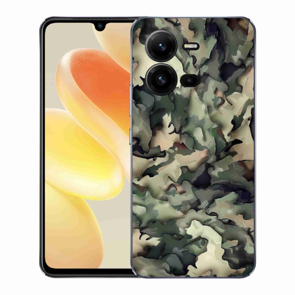 Gél borítás mmCase a Vivo X80 Lite készülékhez - terepszínű minta 9