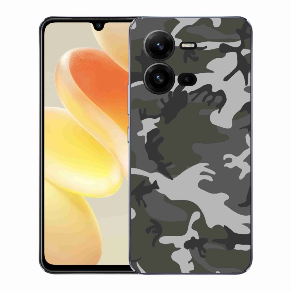 Gél borítás mmCase a Vivo X80 Lite készülékhez - álcázó minta