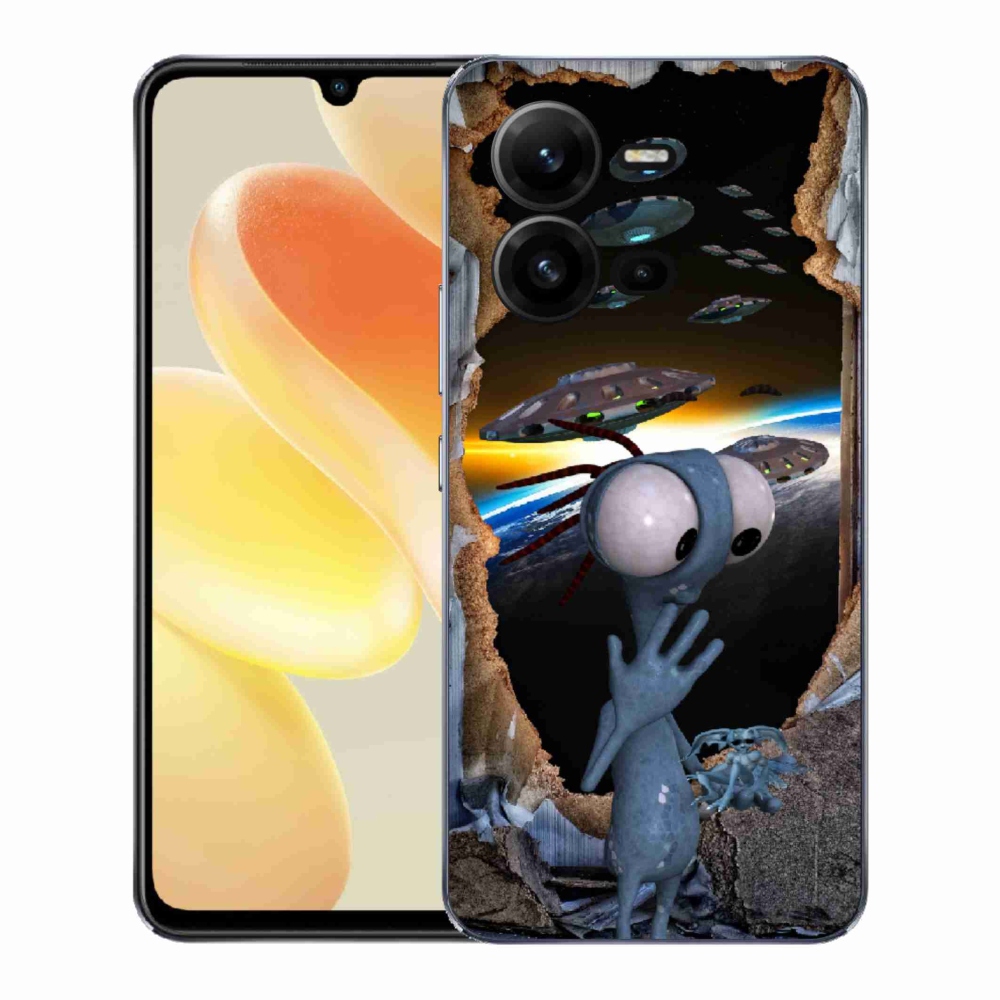 Gél borítás mmCase a Vivo X80 Lite készülékhez - idegen