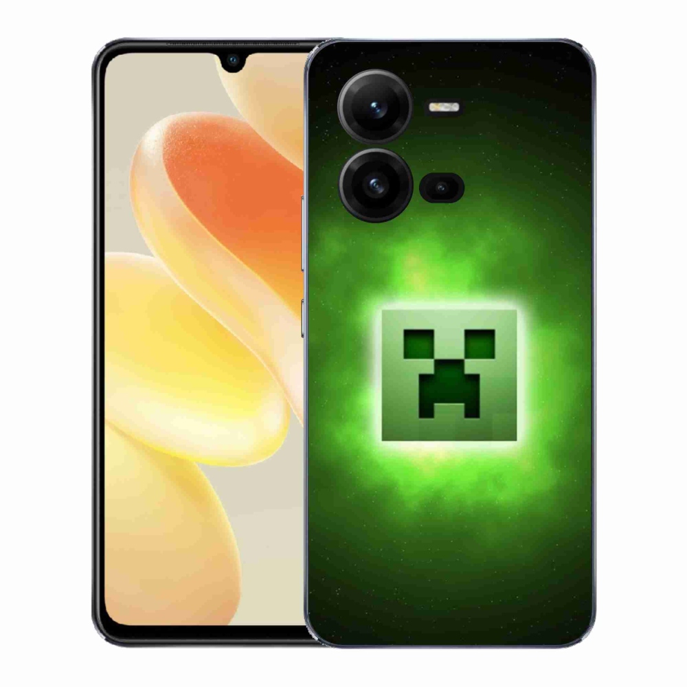 Gélburkolat mmCase a Vivo X80 Lite-on - minecraft