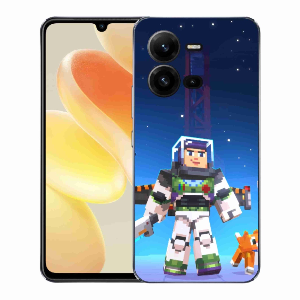 Gél borítás mmCase a Vivo X80 Lite-on - minecraft 2