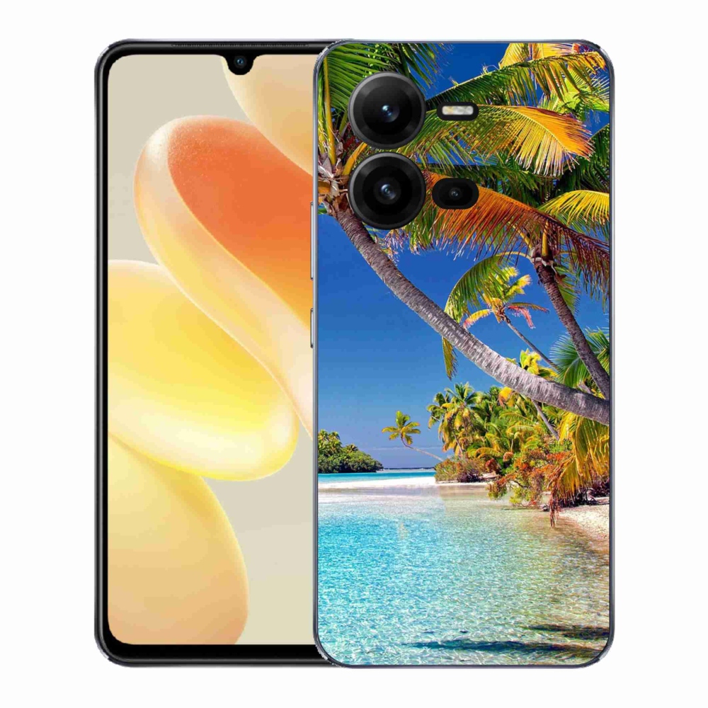 Gél borítás mmCase a Vivo X80 Lite készülékhez - tengerpart