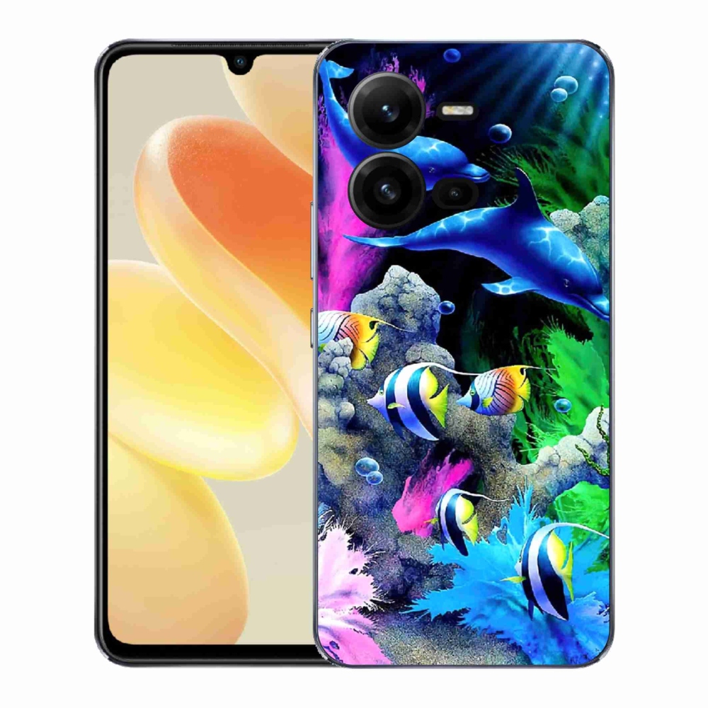 Gél borítás mmCase a Vivo X80 Lite készülékhez - Sea World