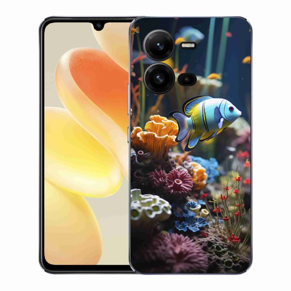 Gél borítás mmCase a Vivo X80 Lite készülékhez - Sea World 5