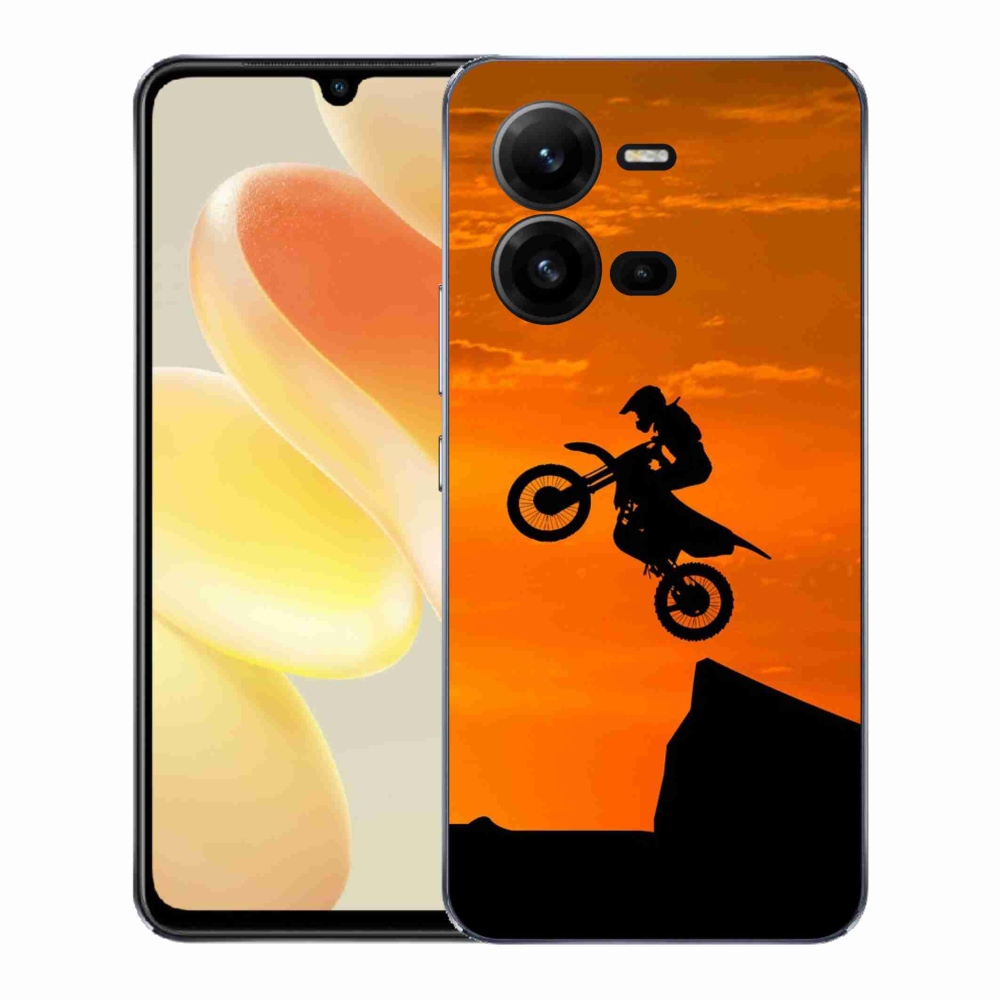 Zselés borítás mmCase a Vivo X80 Lite-hoz - motocross