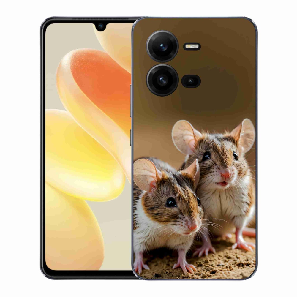 Zselés borítás mmCase a Vivo X80 Lite-hoz - egér duo