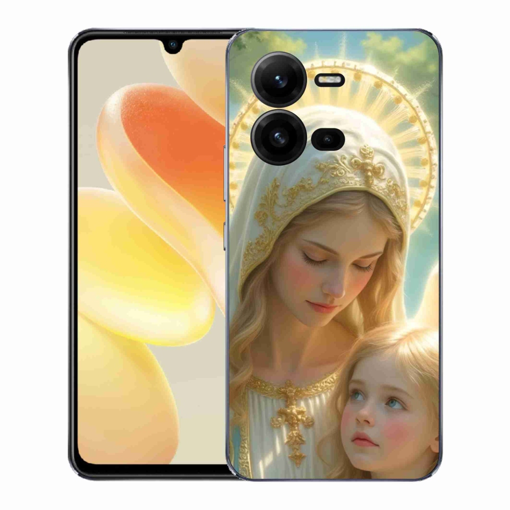 Gél borítás mmCase a Vivo X80 Lite készülékhez - Vallásos motívum 2