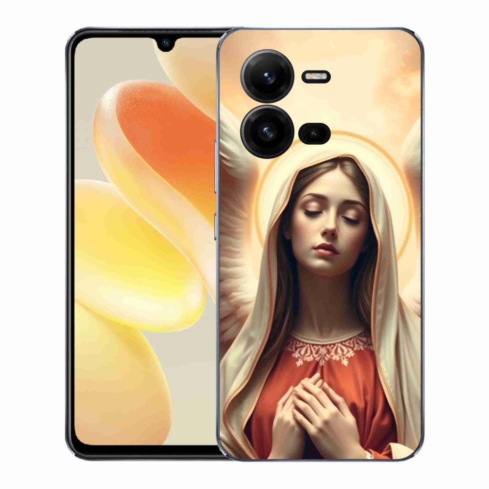 Gél borító mmCase a Vivo X80 Lite számára - vallási téma