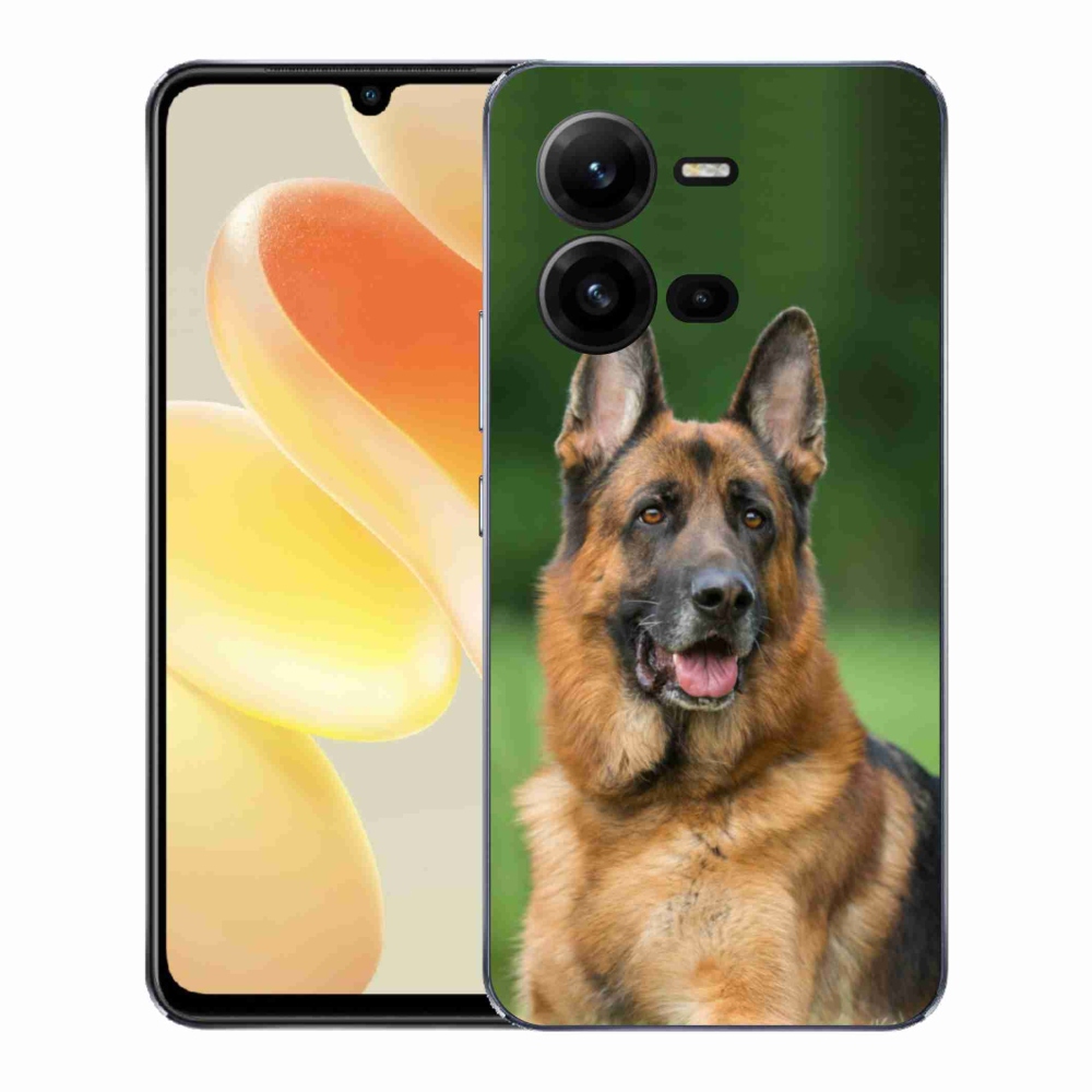 Gél borítás mmCase a Vivo X80 Lite készülékhez - Német juhászkutya