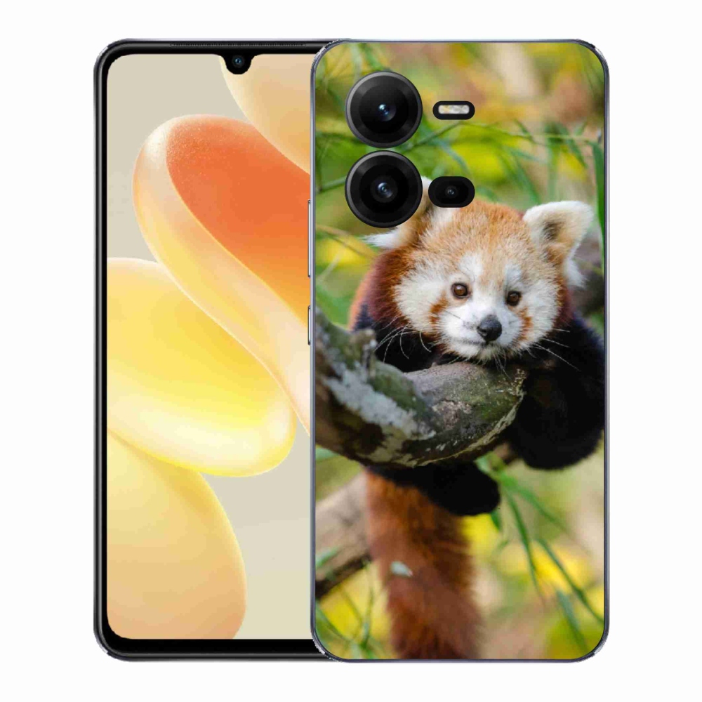 Gél borítás mmCase a Vivo X80 Lite készülékhez - pandavörös