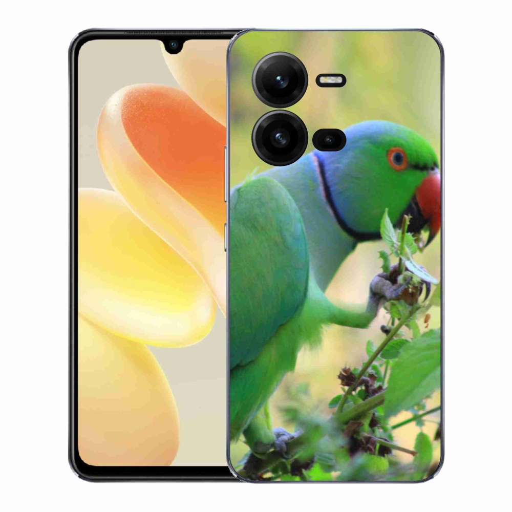 Zselés borítás mmCase a Vivo X80 Lite készülékhez - papagáj alexandr