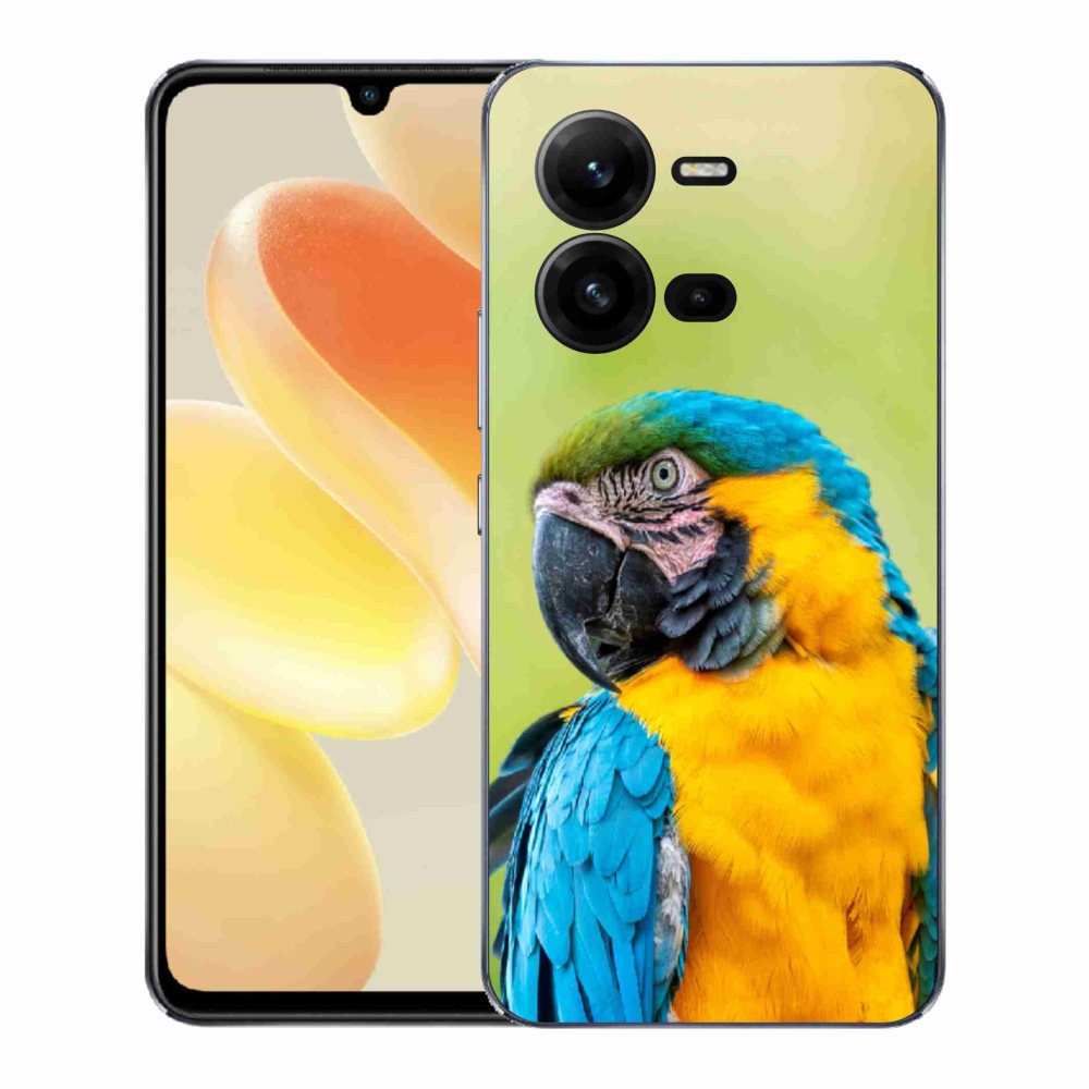 Gél borítás mmCase a Vivo X80 Lite készülékhez - papagáj ara 2