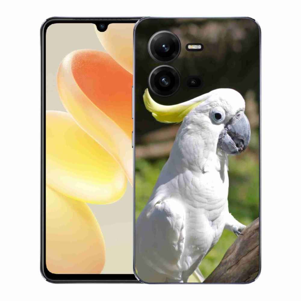 Gél borítás mmCase a Vivo X80 Lite készülékhez - papagáj kakadu 2